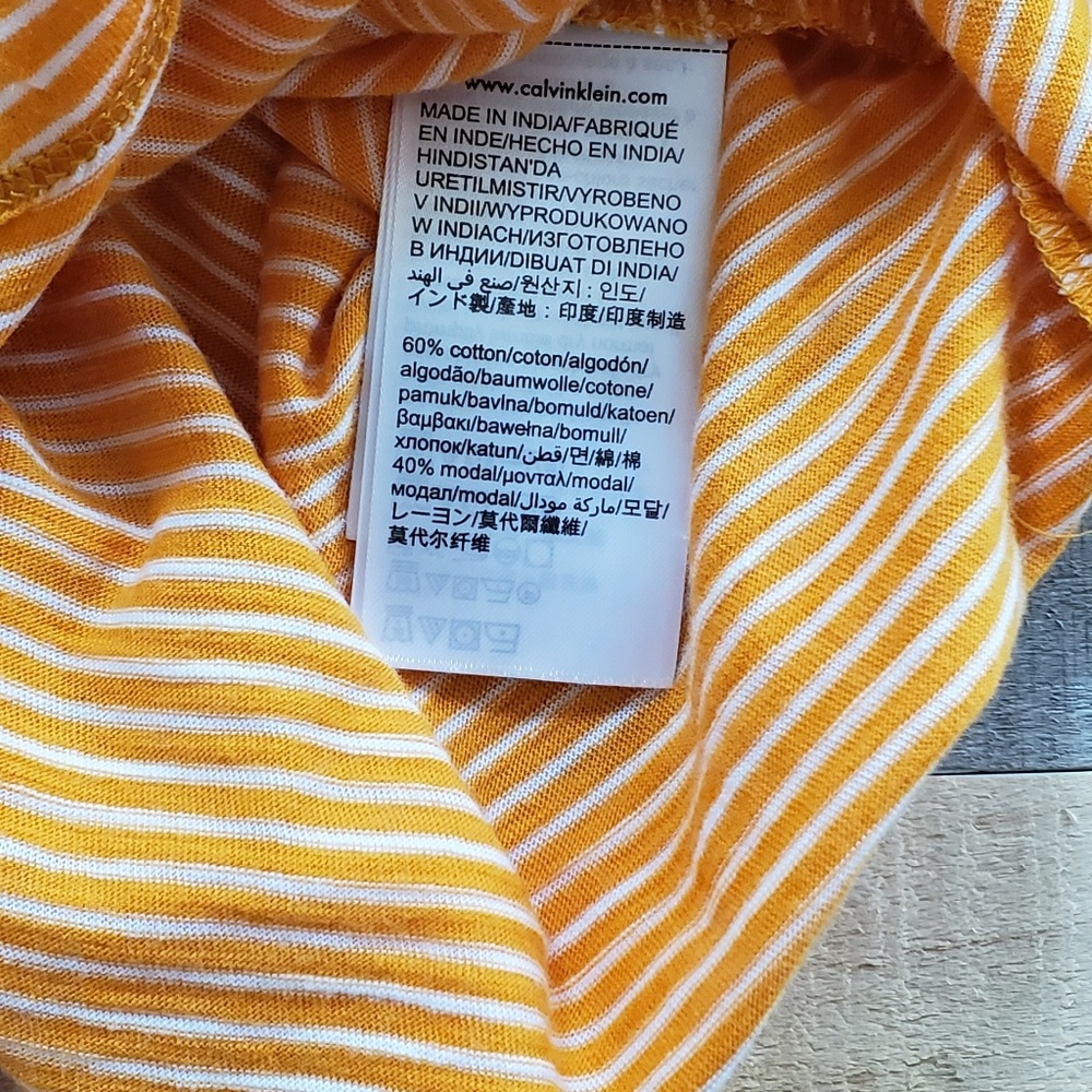 CALVIN KLEIN Striped Top - Picture 3 of 5